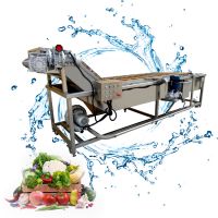 Industrial Air Bubble Washing Machine Fruit Vegetable Washing Machine