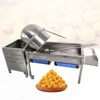 Safe controlling puffed rice cannon popcorn machine