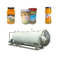 High Temperature Food Sterilizing Steam Heating Retort Autoclave Vacuum Canned Tuna Salmon Steam Water Spray Sterilizing Pot