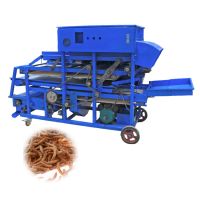 Breadworm selecting picking machine Automatic Yellow Mealworm Larvae Separator 