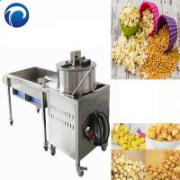 Chocolate popcorn making machine/color popcorn making machine