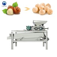 industrial nut cracker cocoa bean cracker machine macadamia nut breaker machine