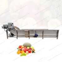 Industrial Sterilization Air Bubble Fruit Vegetable Washer Cleaner Washing Machine for Food Processing