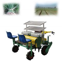 Automatic walking tractor vegetable seedling planting machine