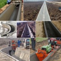 concrete canal lining canal lining factory irrigation ditch lining cast-in-place canal forming automatic