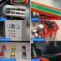 waste fabric cutting machine rags cloth yarn old clothes textile recycling machine