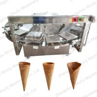 High Quality Wafers Biscuit Icecream Cone Maker Baking Machine Ice Cream Cone Making Machine Price