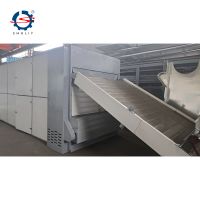 factory outlet tunnel conveyor mesh belt dryer for fruits and vegetables