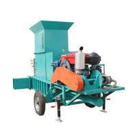 Silage Grass Wrapper Packing Machine Horizontal Hydraulic Wheat Straw Square Baler