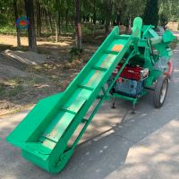 Corn thresher with screw wire conveyor pipe for sale