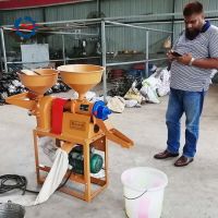 Manufacturers selling brand new household agricultural rice mill suitable for all kinds of crops