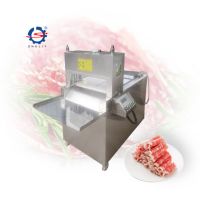 Commercial Stainless Steel Full Automatic CNC Lamb Roll Bacon Slicer Cutting Frozen Meat Slicing Machine