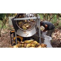 High Quality Cocoa Beans Removing Separating Machine Fresh Cocoa Pod Separating Machine Cocoa Pods Splitting Machine