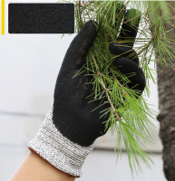 China Manufacturer Factory Direct Supply Anti Oil Cut Resistant Nitrile Gloves