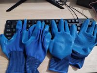 OEM Latex Coated Safety Work China Manufactures Industrial Construction Guantes Finger Coated Work Gloves