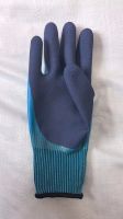 Hot Sell 13gauge Polyester Foam Latex Coated Guantes Work Gloves Anti slip Wear Resistant Construction Gloves