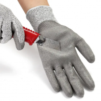 Factory Direct-sale Cross-border Rubberized Coated with Glue for Anti-cutting 13-gauge Wear-resistant and Anti-slip Gloves