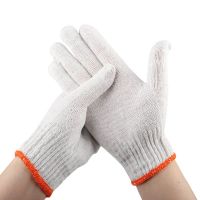 7 Gauge White Color Anti-cut Polypropylene protection Glove/safety Glove Knitting Machine