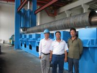 6-12 meters long oil gas pipe plate bending machine