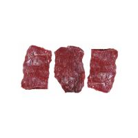 Slices buffalo meat 