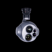 Q10TIRM Dual Sensor 10x Zoom EO/IR Object Tracking LRF Camera