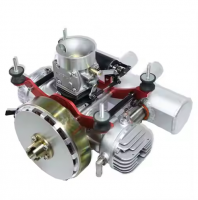 DLE128HD Hybrid UAV Engine -128cc Water-Cooled Twin-Cylinder Power System