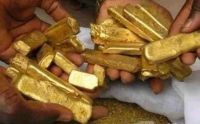 Au Gold Bars And Dust