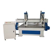 CNC Router 1325 Double Head With T-Slot Bed