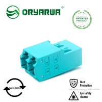 LC duplex polarity switchable Adapter