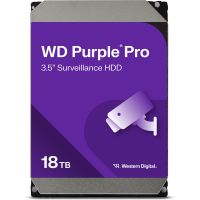 WD 18TB Purple Pro 7200 rpm SATA III 3.5" Internal Surveillance Hard Drive