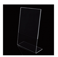 L Shaped Acrylic Table Stand-Portrait