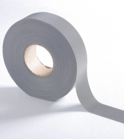 Hi-Visible Reflective Tape for Clothing-Polyster Backing-Gray