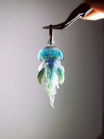 Livianla Jewelry Handmade Jellyfish Earring