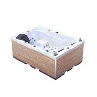 Luxury 3-person Hot Tub 68pcs Massage Jets Outdoor Hot Tub Spa