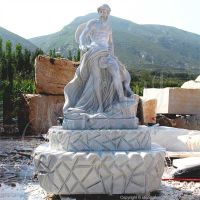 Marble Oceanus Statue Water Fountain for Outdoor Garden decoration