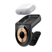 New 2 In 1 Car Magnetic Wireless Charger