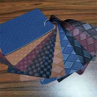 Classic, Stylish And Elegant  Diamond/small Checkered Pattern Pvc Leather
