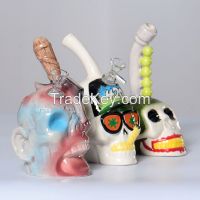 MU 2023 Hot sale Double Pipe Hookah Mini Glass Hookah Cute Hookah