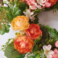 Wholesale Spring Artificial Flower Wreath