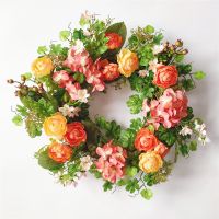 Wholesale Spring Artificial Flower Wreath