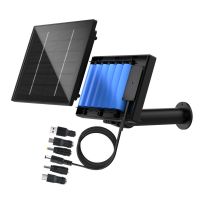 D4 Solar Charger 5V/6V Solar Panel 4W Monocrystalline silicon Solar Power Bank With USB/Type C DC Output