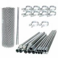 Chain Link Fence Security Fencing Galvanized And Pvc Coating Wire Mesh Roll