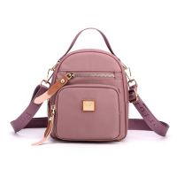 Simple and fashionable women's messenger bag Solid color portable shoulder bag Daily matching bag