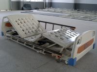 Extra low electric bed with three functions