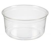 PET round deli container 12oz