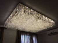 Large Rectangle Banquet Hall Chandelier