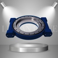 14 Inch High Quality Heavy Load Turbine Worm Gear WEA14 Enclosed Slew Drive Dual Axis Twin Worm Hydralic Motor Slewing Drive for Coal Mining OEM