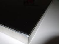 Glass Door Panel with Alum. Edge