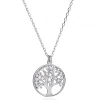 925 Silver Jewelry Tree Of Life Pendant 925 Adjustable Chain