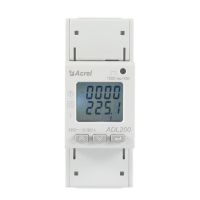 Acrel 80a Single Phase Adl200 Electricity Consumption Meter Energy Data Meter Watt Hour Power Logger 80a 230v Rs485 Port